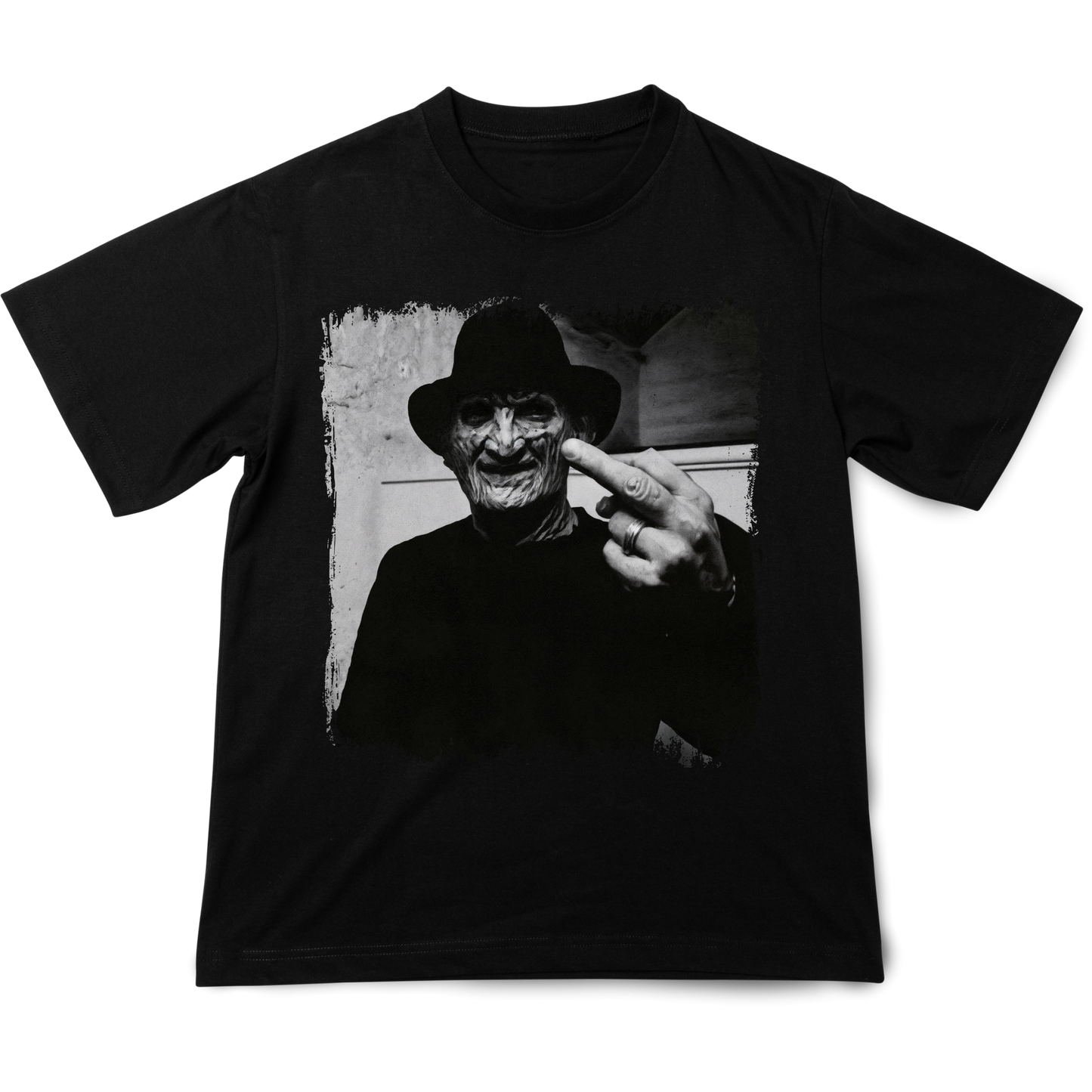 Freddy Kreuger throwing the peace sign shirt | Custom shirt | Horror movie | Halloween | Streetwear | Unisex