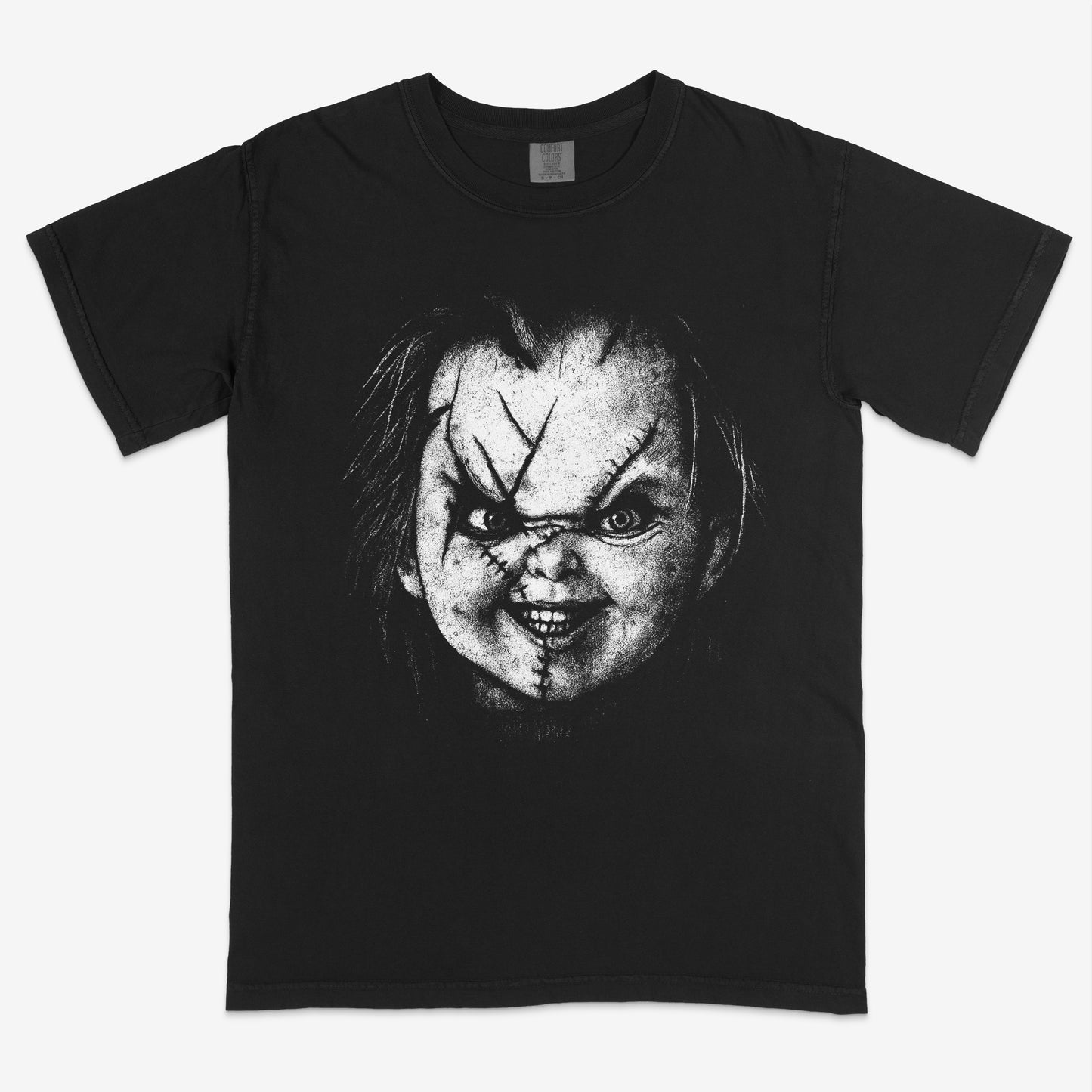Chucky inspired t shirt | Halloween shirt | Custom Shirt | Wanna play | Chucky | Big face shirt