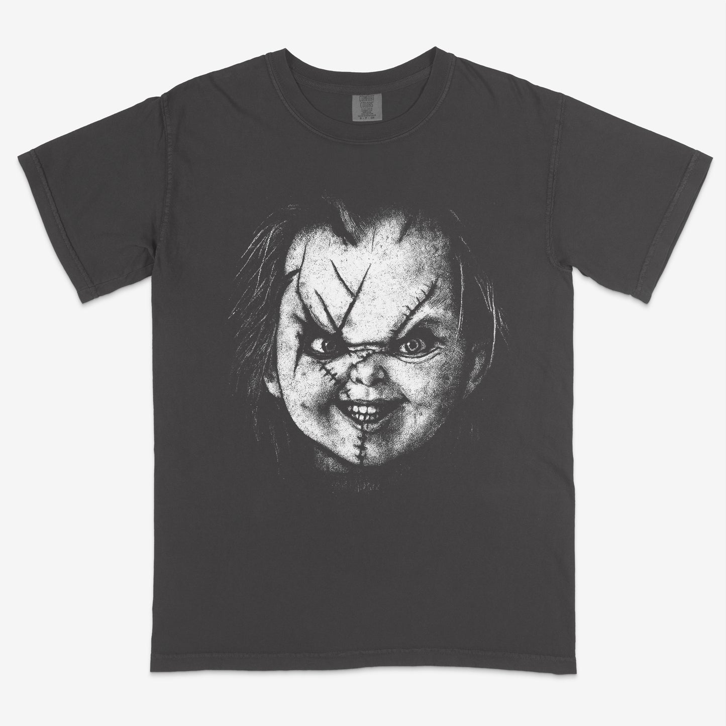 Chucky inspired t shirt | Halloween shirt | Custom Shirt | Wanna play | Chucky | Big face shirt