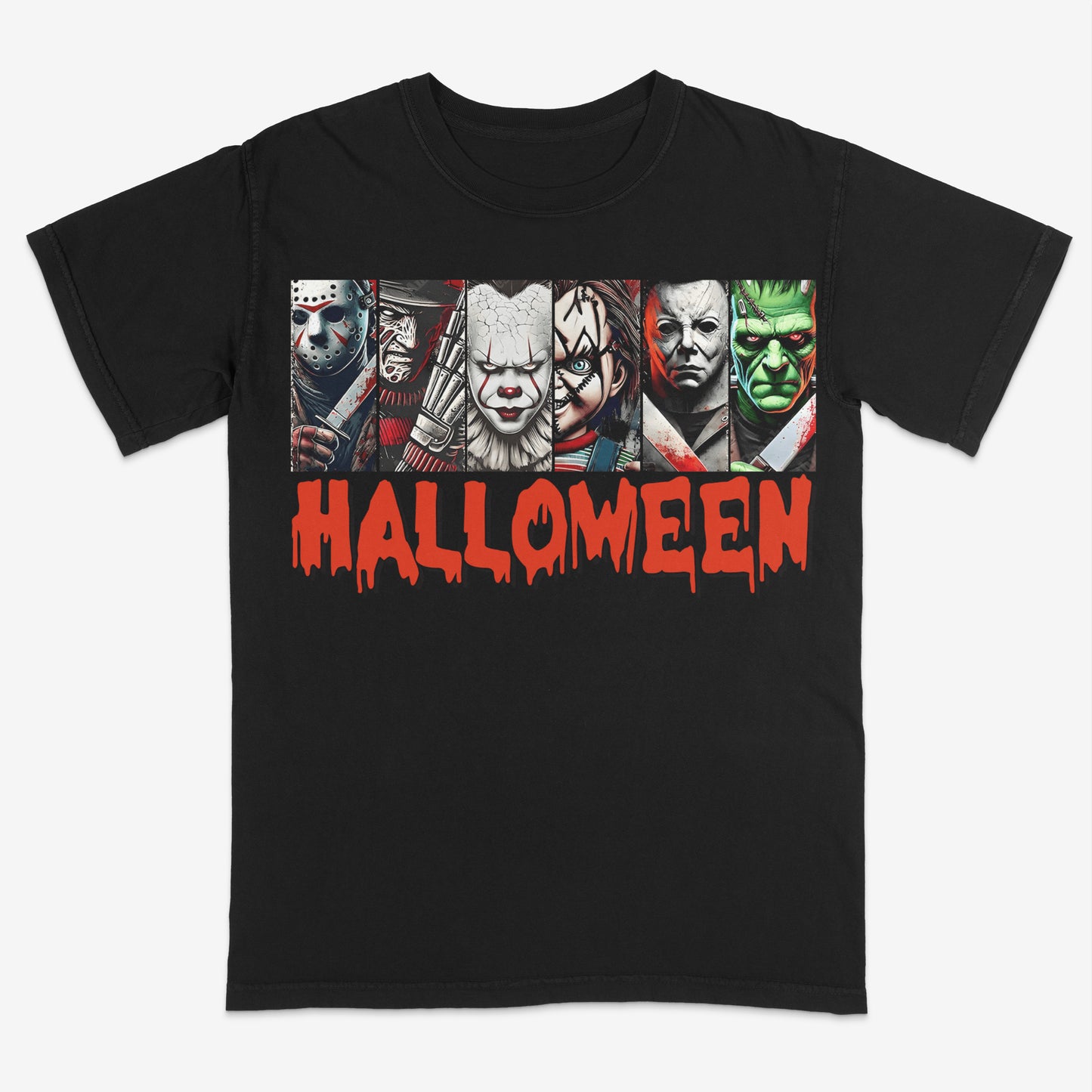 Halloween Shirt | Slashers | Streetwear | Unisex shirts | Frankenstein | Monsters