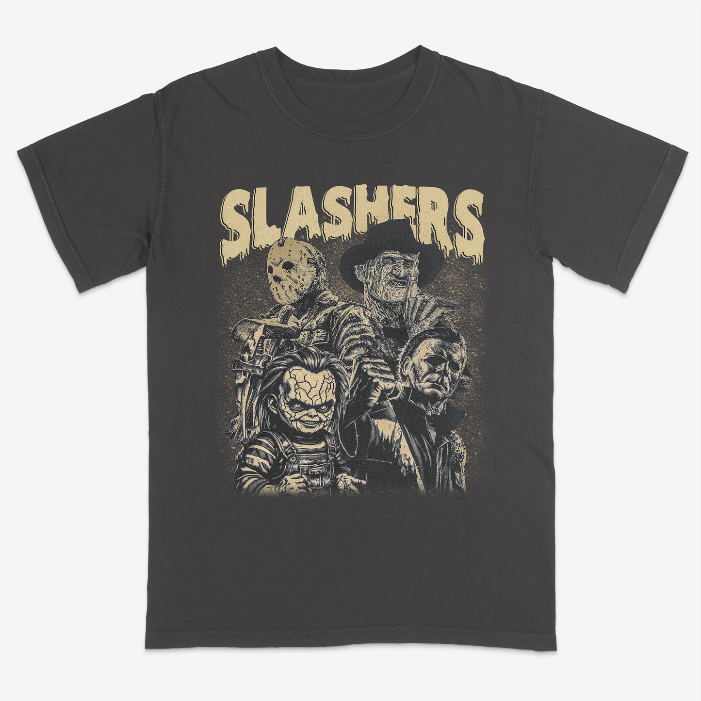 Slashers Horror movie T shirt | Horror movies | Freddy | Michael Myers | Chucky | Unisex shirt |