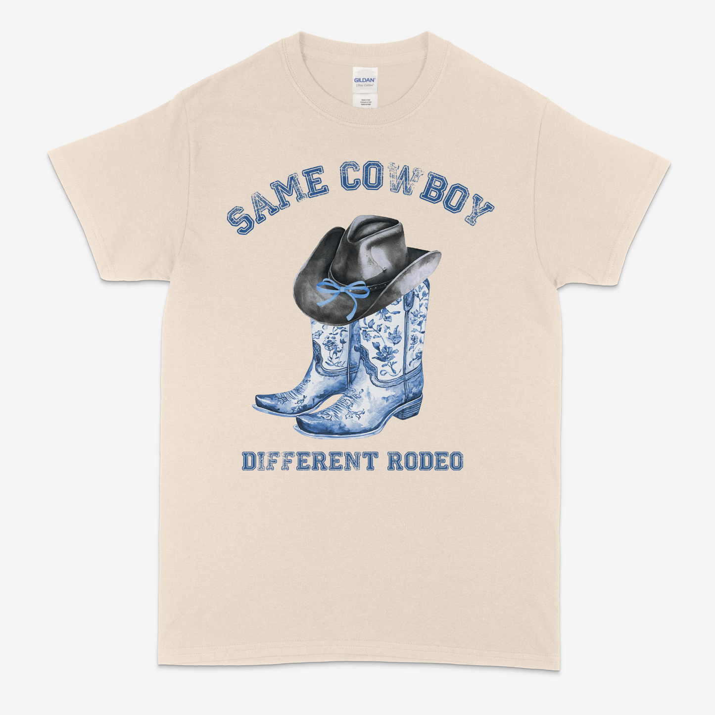 Same Cowboy Different Rodeo Shirt | Western shirt | DTF printed | Boots | Cowboy | Cowgirl