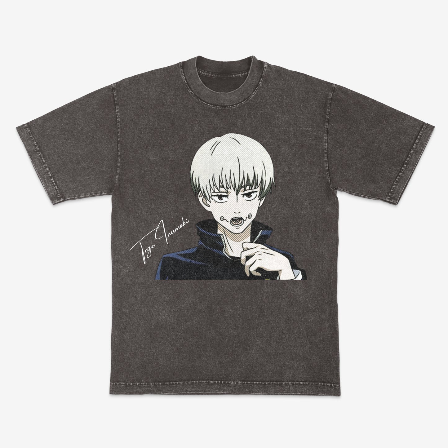 Toge Inunaki | JJK | Jujutsu Kaisen | Streetwear | Mineral wash shirt | Heavyweight