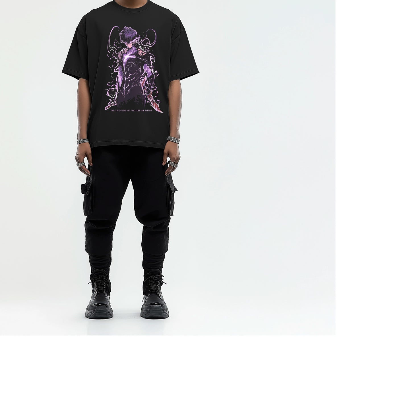 Solo Leveling T shirt | Arise | Custom graphic shirt | Menswear | Unisex | Sung Jinwoo |