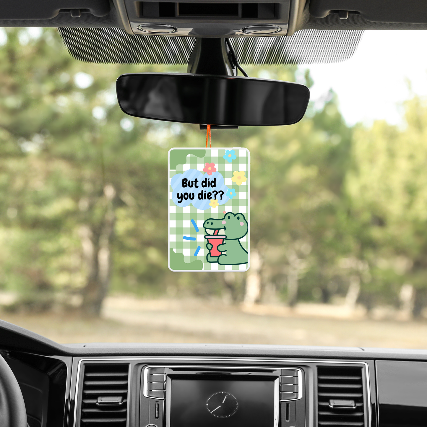 Custom Sublimation-Printed Car Fresheners | Double-Sided Designs by J B Designs | 3" x4" |Personalized car air fresheners | Unique car air fresheners|