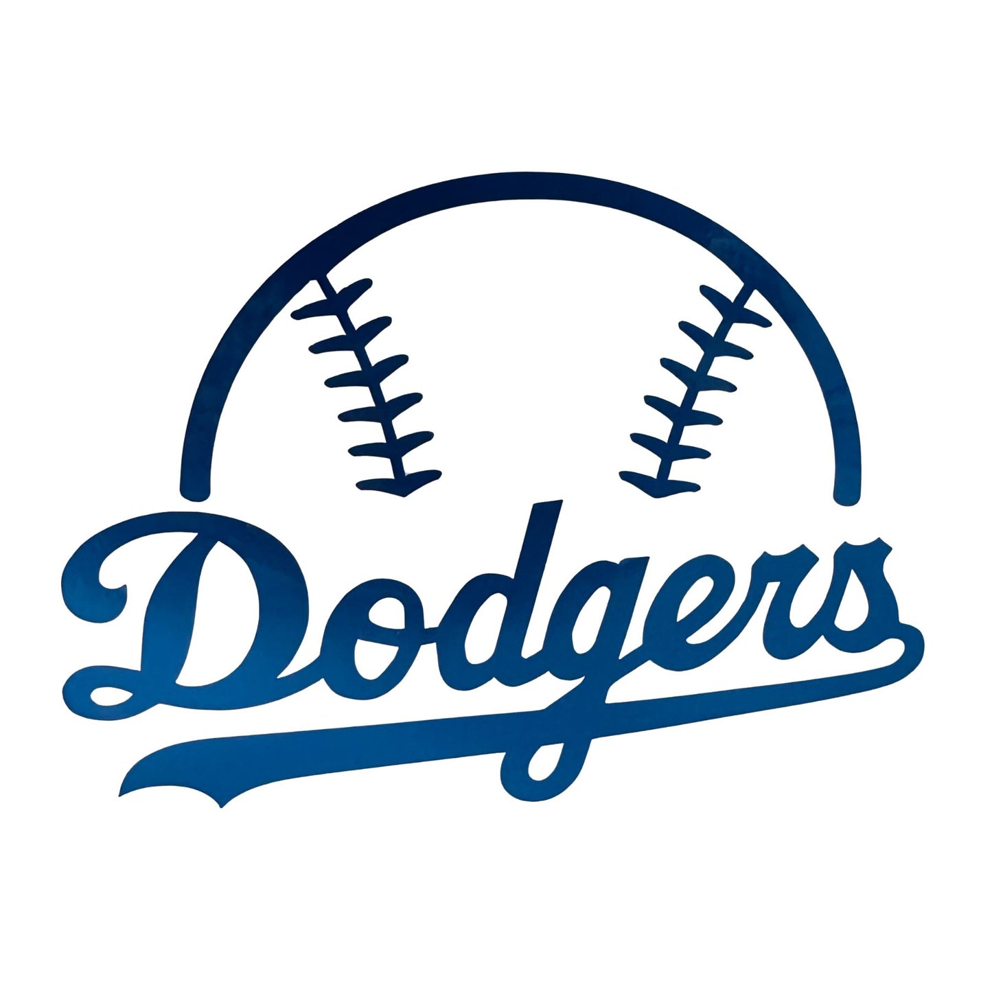 Dodgers decal | LA | Sticker | Car Decal | Permanent vinyl | Los Angeles | LA bleeds blue | Dodgers heart