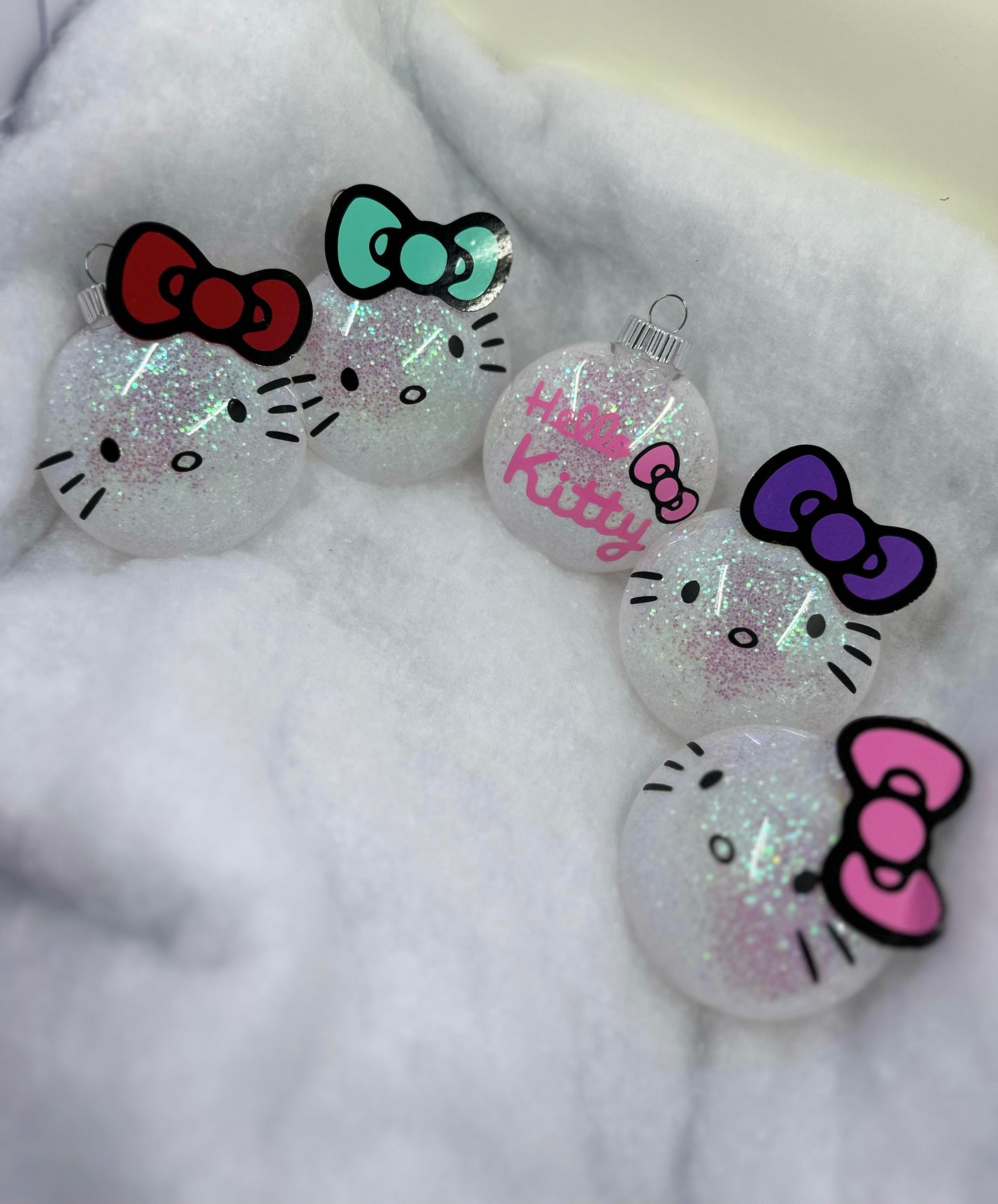 Hello Kitty Ornaments | Hello Kitty | Ornaments | Big Bow | Bows | Christmas