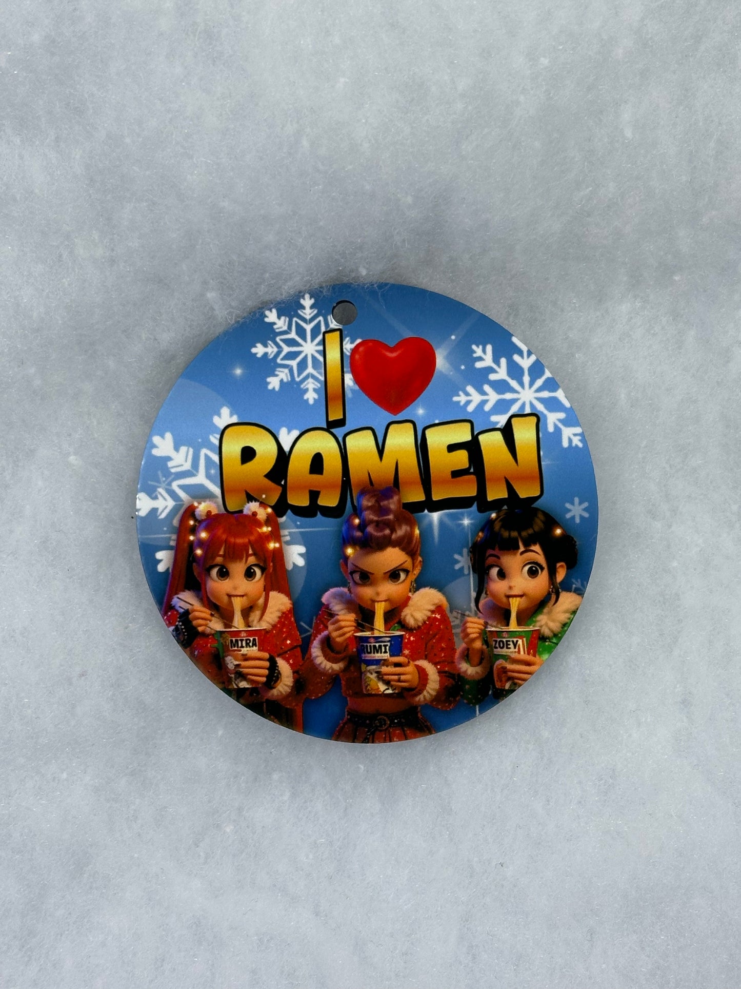 Saja Boys ornaments | Hanging ornament | Kpop demon hunters | 3.5 inch by 3.5 inch