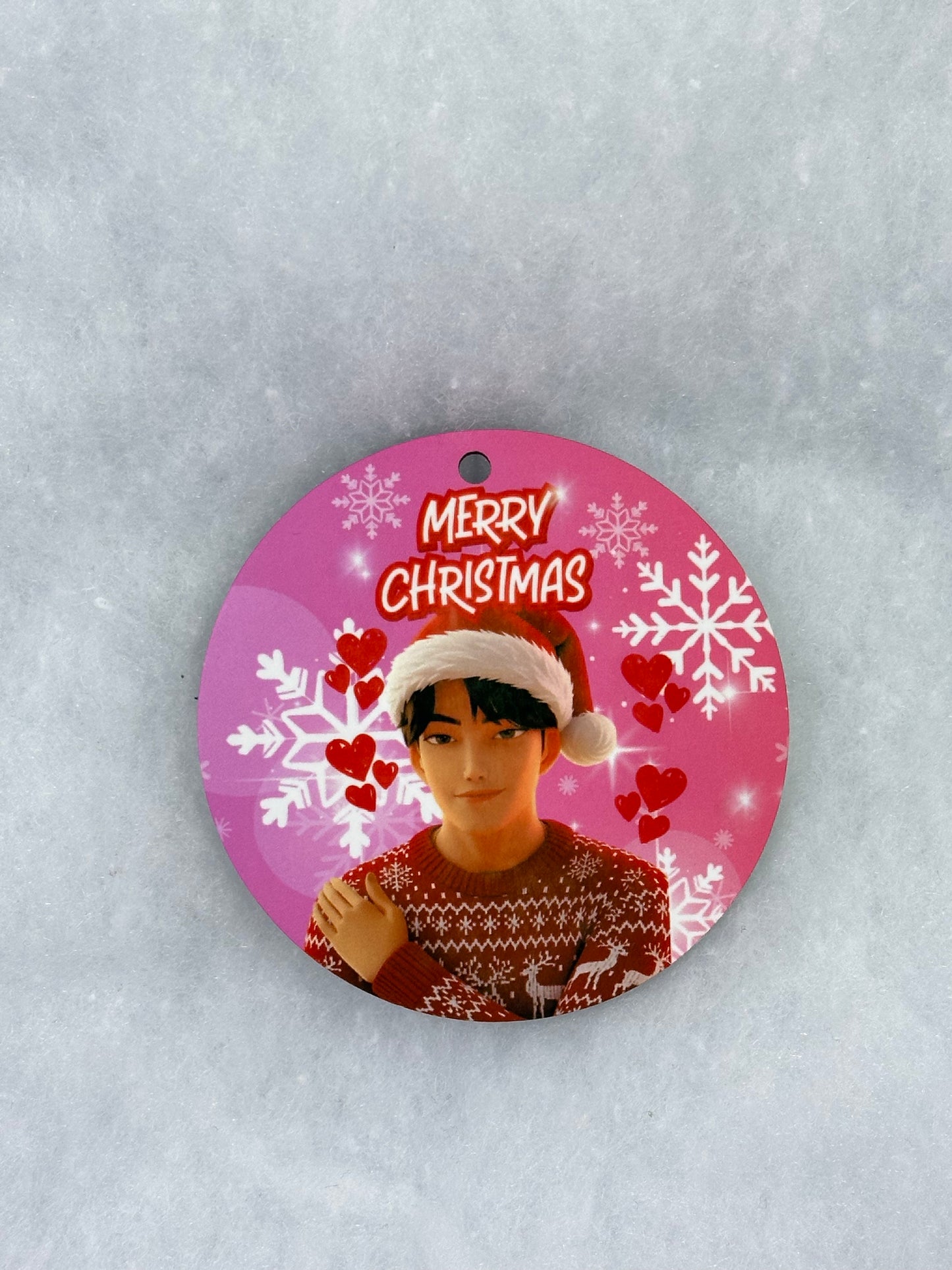 Saja Boys ornaments | Hanging ornament | Kpop demon hunters | 3.5 inch by 3.5 inch