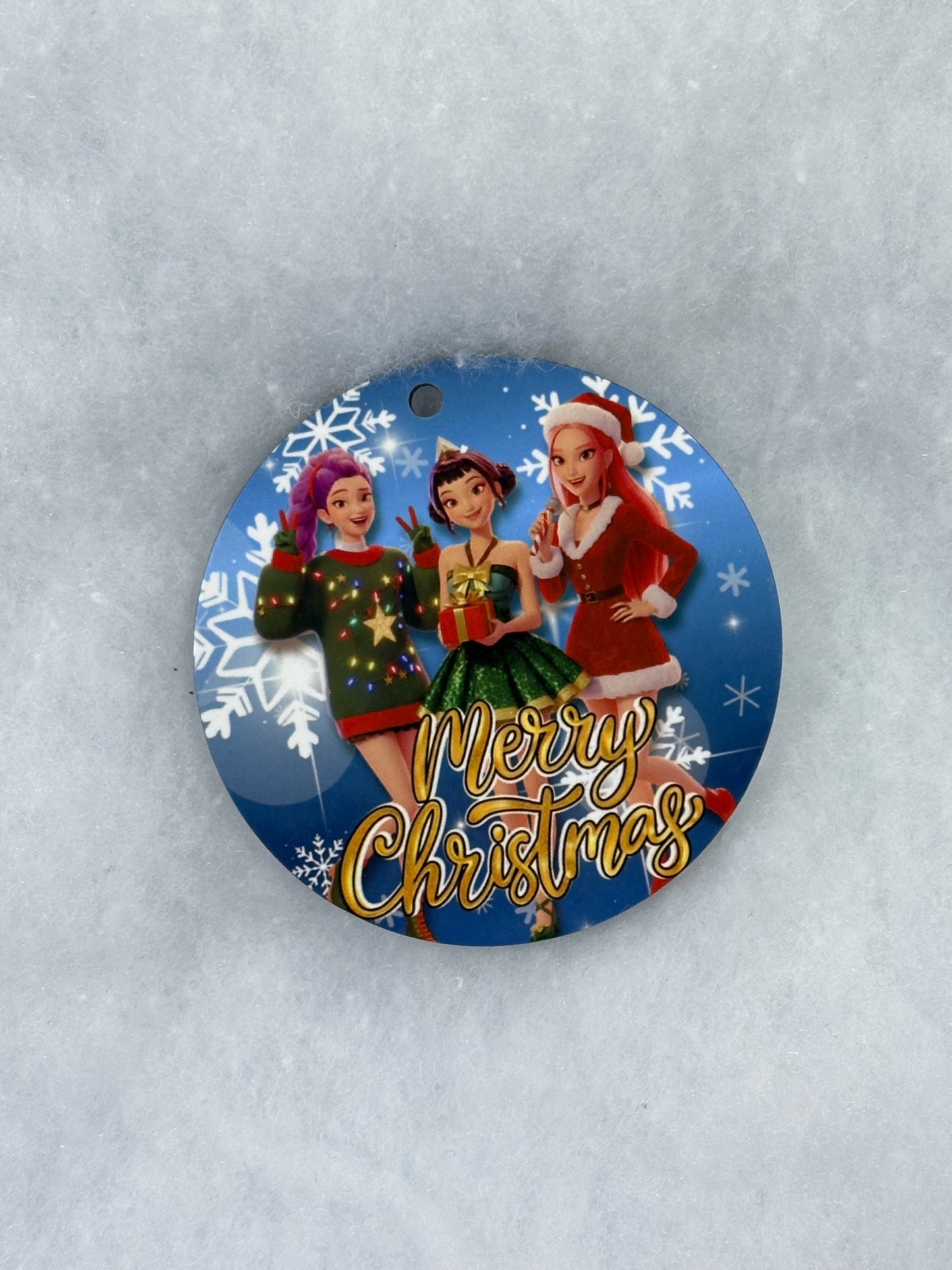 Saja Boys ornaments | Hanging ornament | Kpop demon hunters | 3.5 inch by 3.5 inch