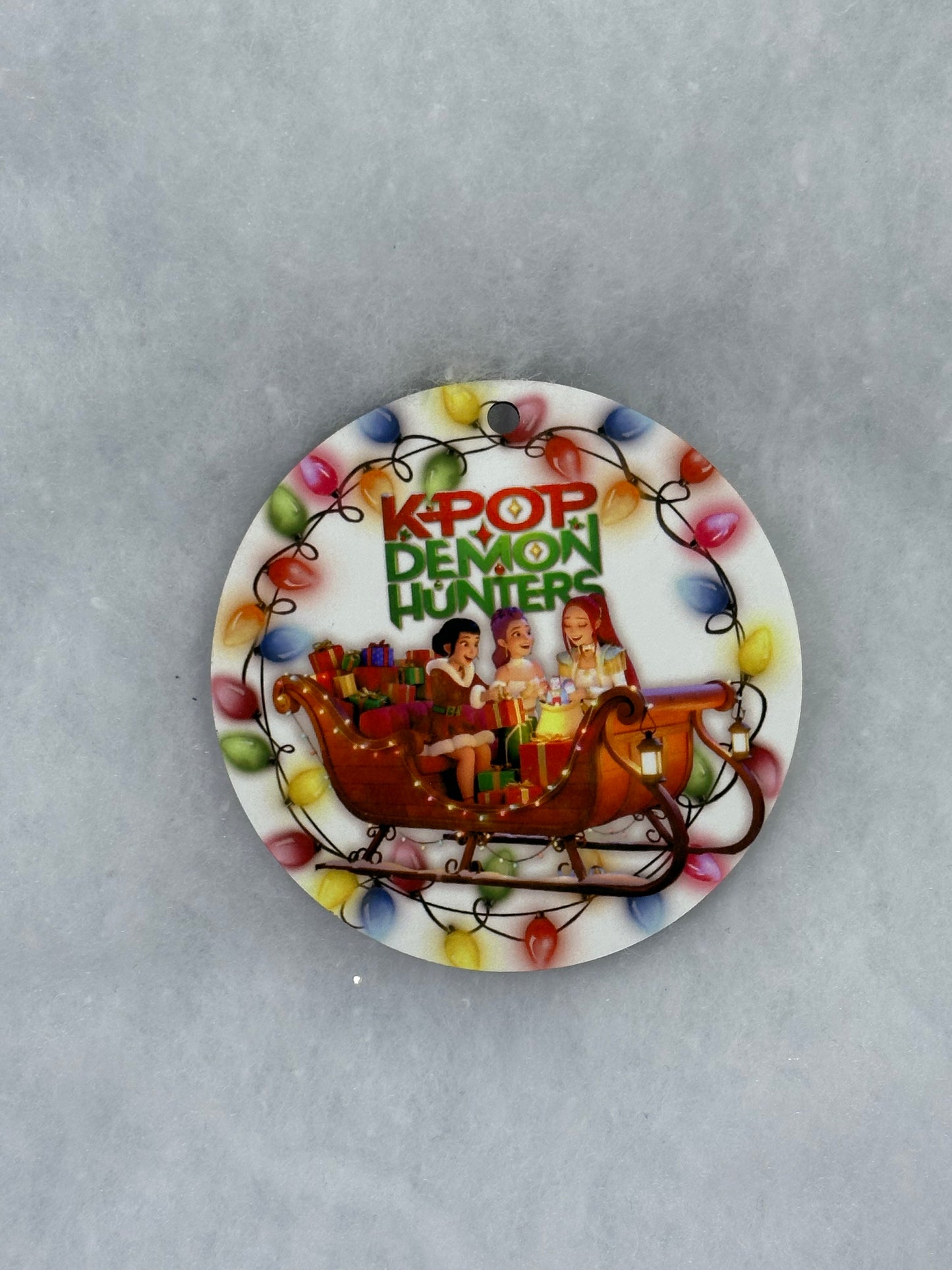 Saja Boys ornaments | Hanging ornament | Kpop demon hunters | 3.5 inch by 3.5 inch