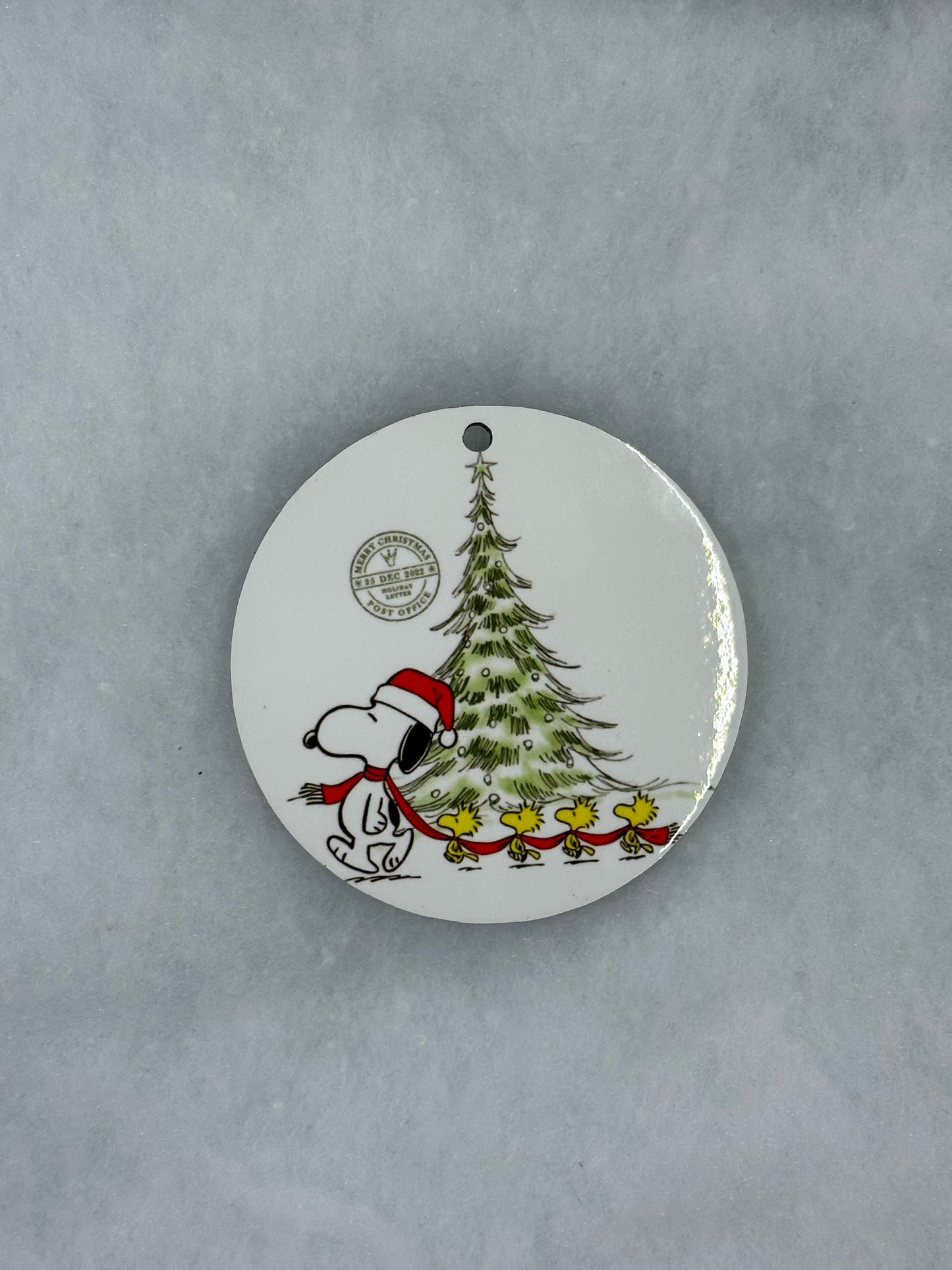 Peanuts Ornaments | Hanging | Christmas | Flat ornament | Double side design |