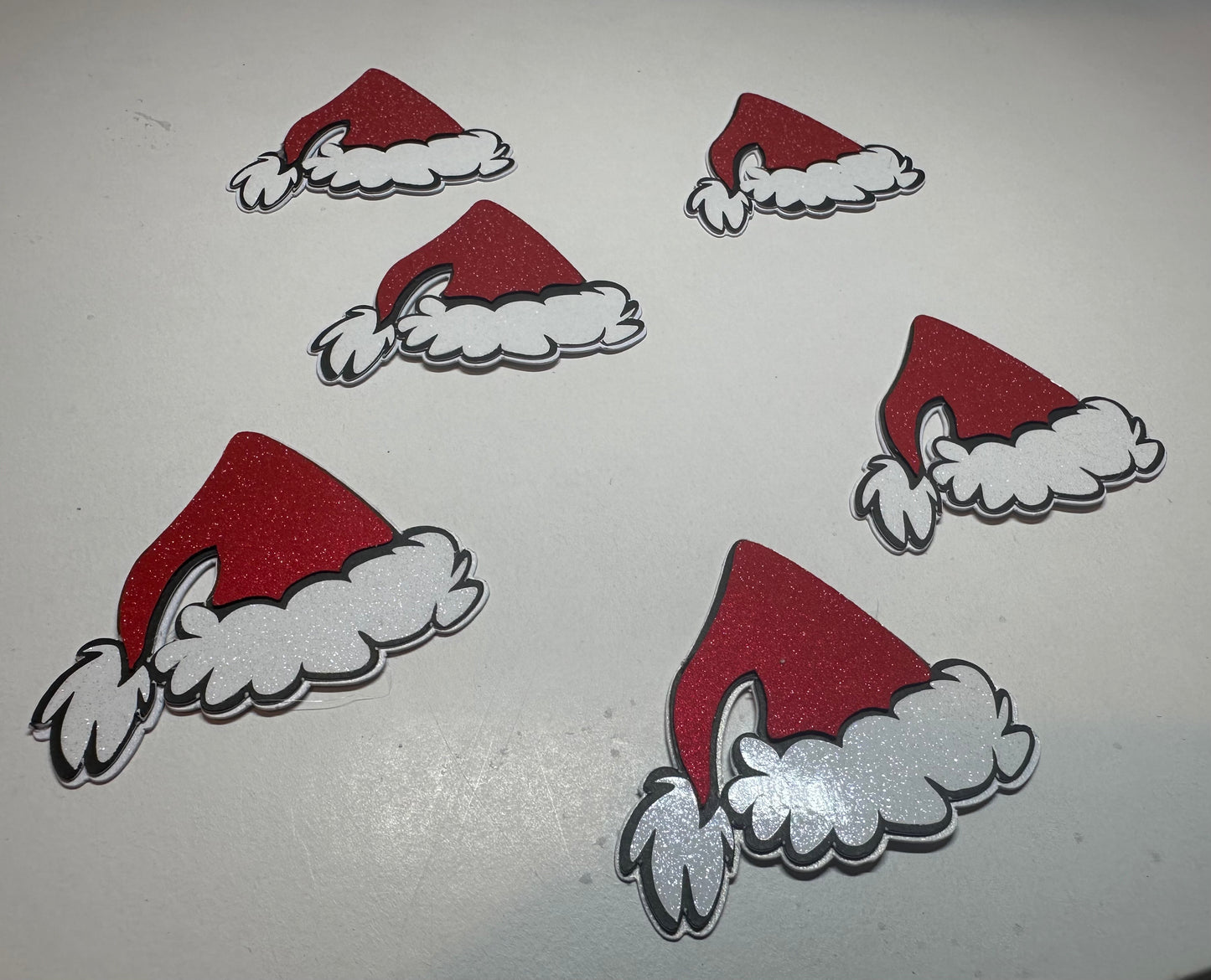 Santa hats | Hats for ornaments | Pack of Santa hat | Christmas | Winter season
