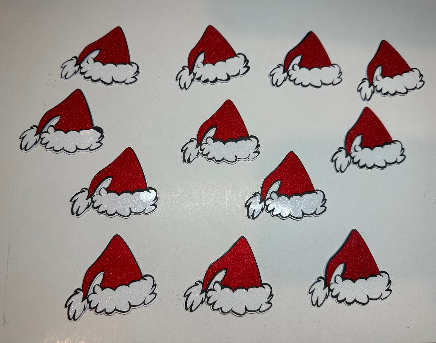 Santa hats | Hats for ornaments | Pack of Santa hat | Christmas | Winter season