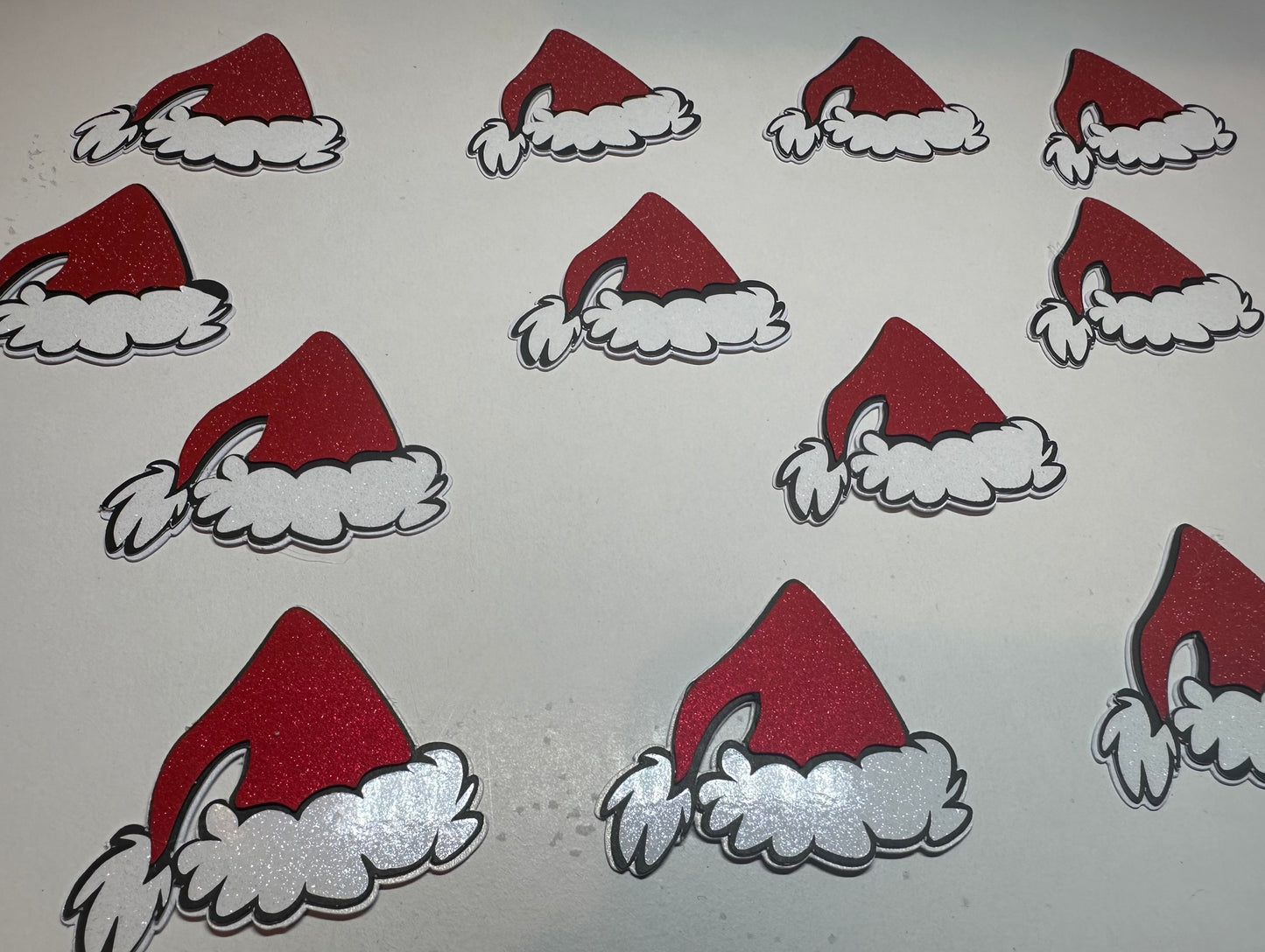 Santa hats | Hats for ornaments | Pack of Santa hat | Christmas | Winter season