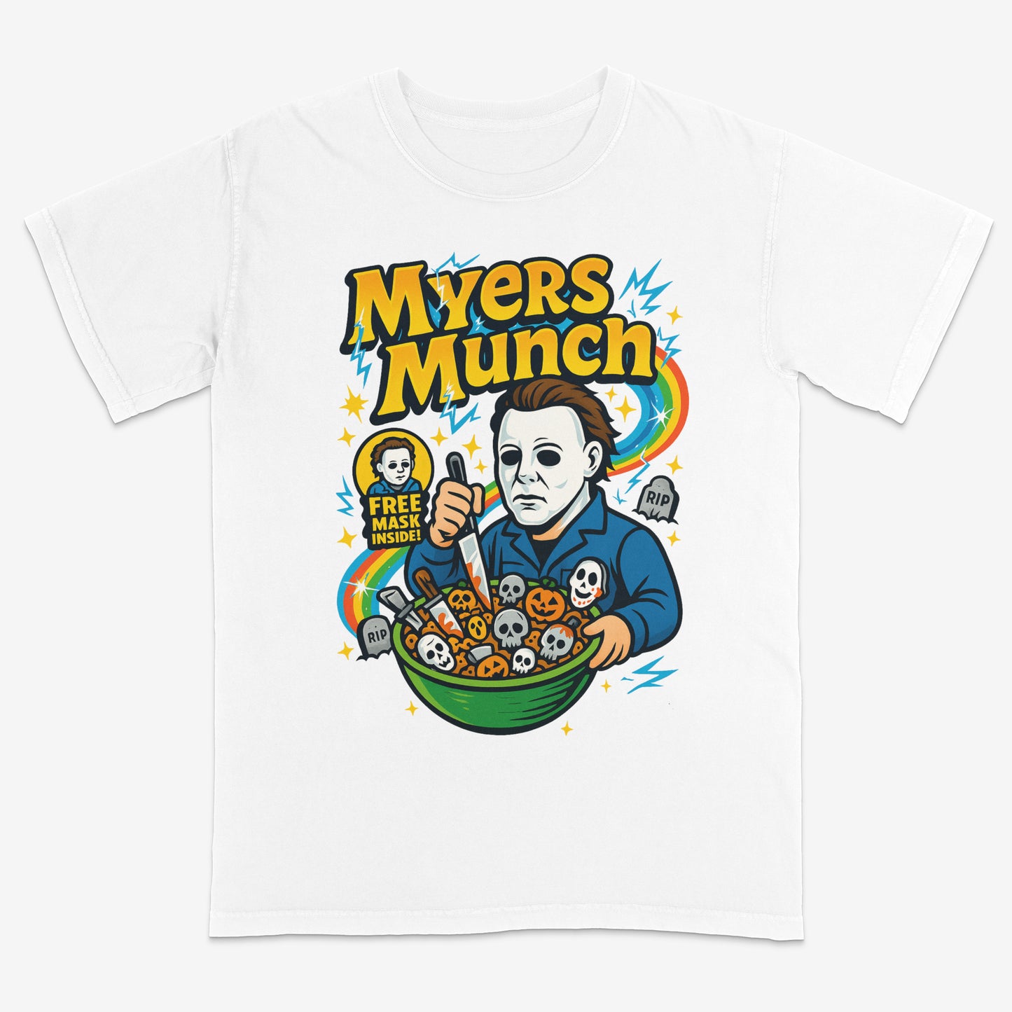 Michael Myers Cereal t shirt | Halloween shirt | Horror movie | Cereal inspired | Streetwear