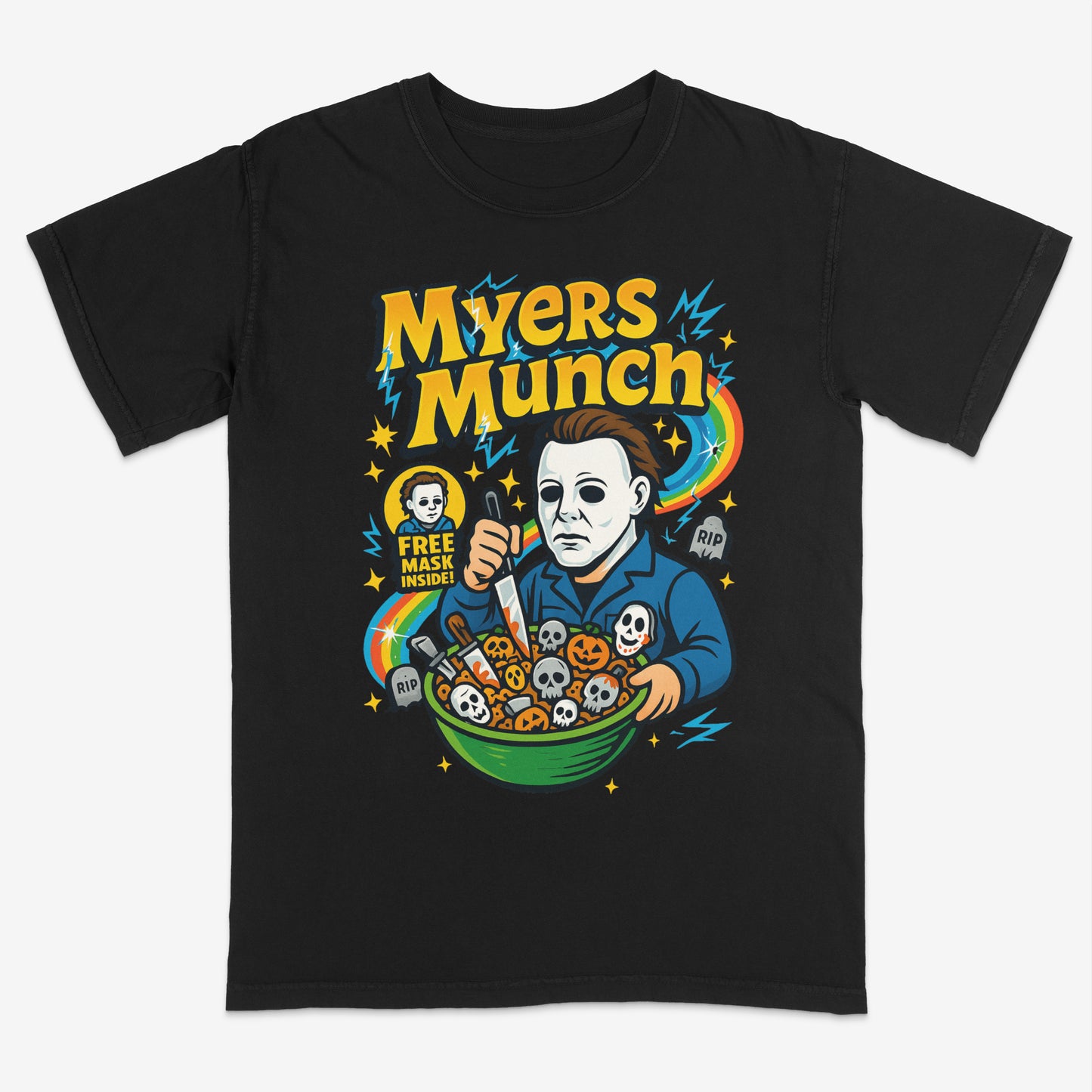 Michael Myers Cereal t shirt | Halloween shirt | Horror movie | Cereal inspired | Streetwear