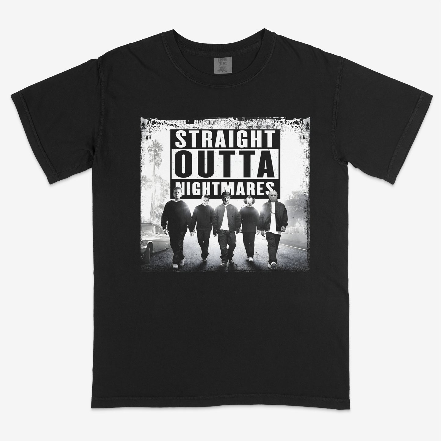 Halloween T shirt , Serial Killers, Straight outta Nightmares