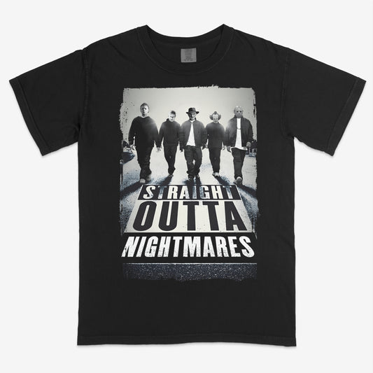 Halloween T shirt , Serial Killers, Straight outta Nightmares