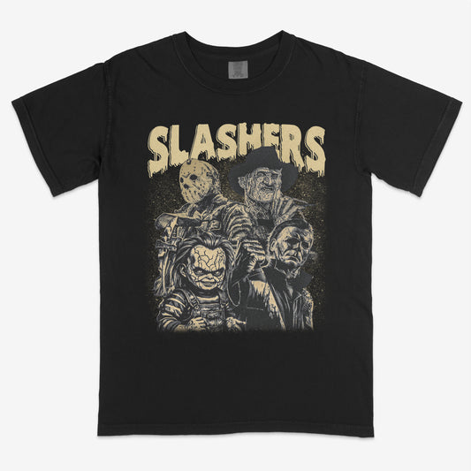 Slashers Horror movie T shirt | Horror movies | Freddy | Michael Myers | Chucky | Unisex shirt |