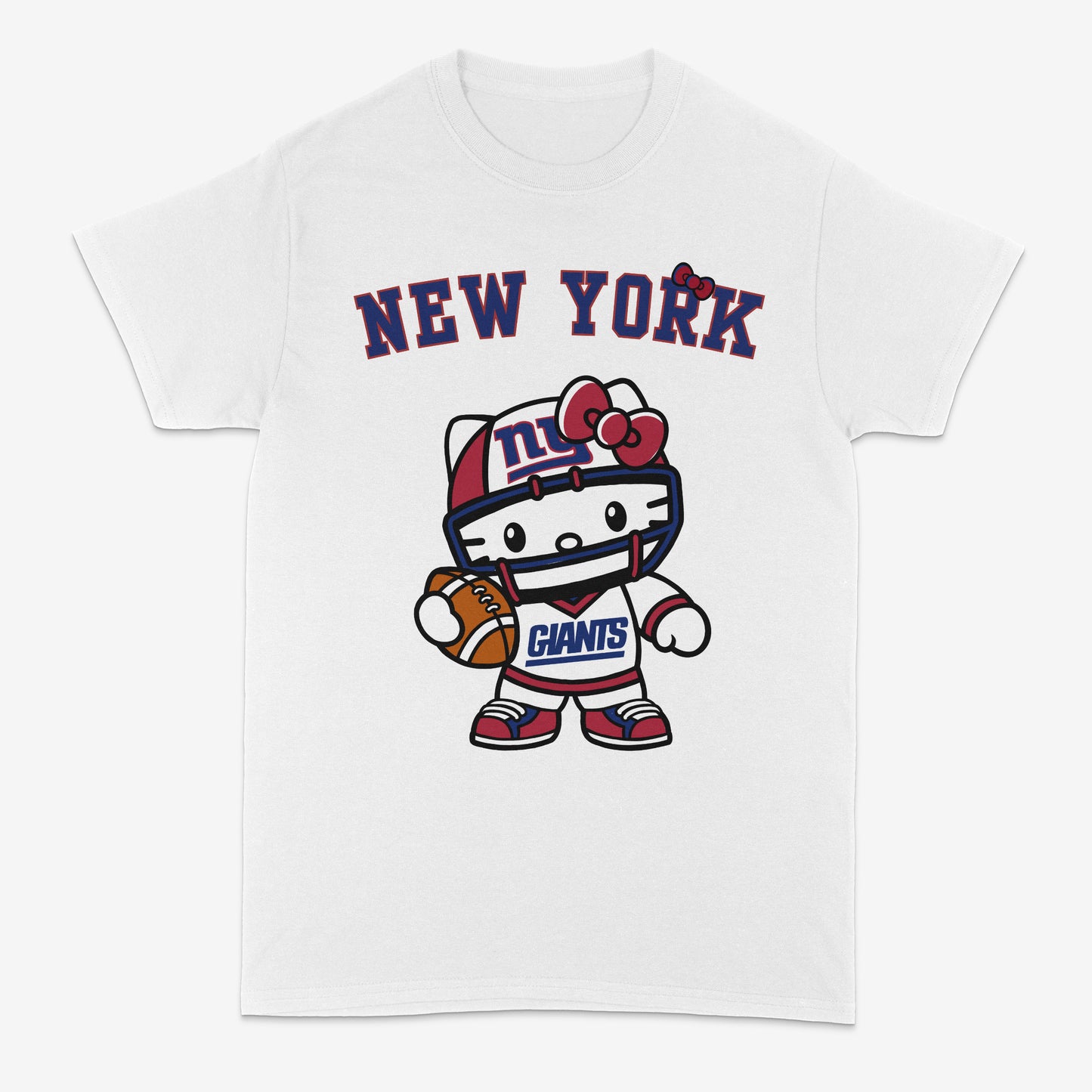 New York Giants | Hello Kitty | Custom graphic shirt | Custom shirt | DTF print | DTF quality