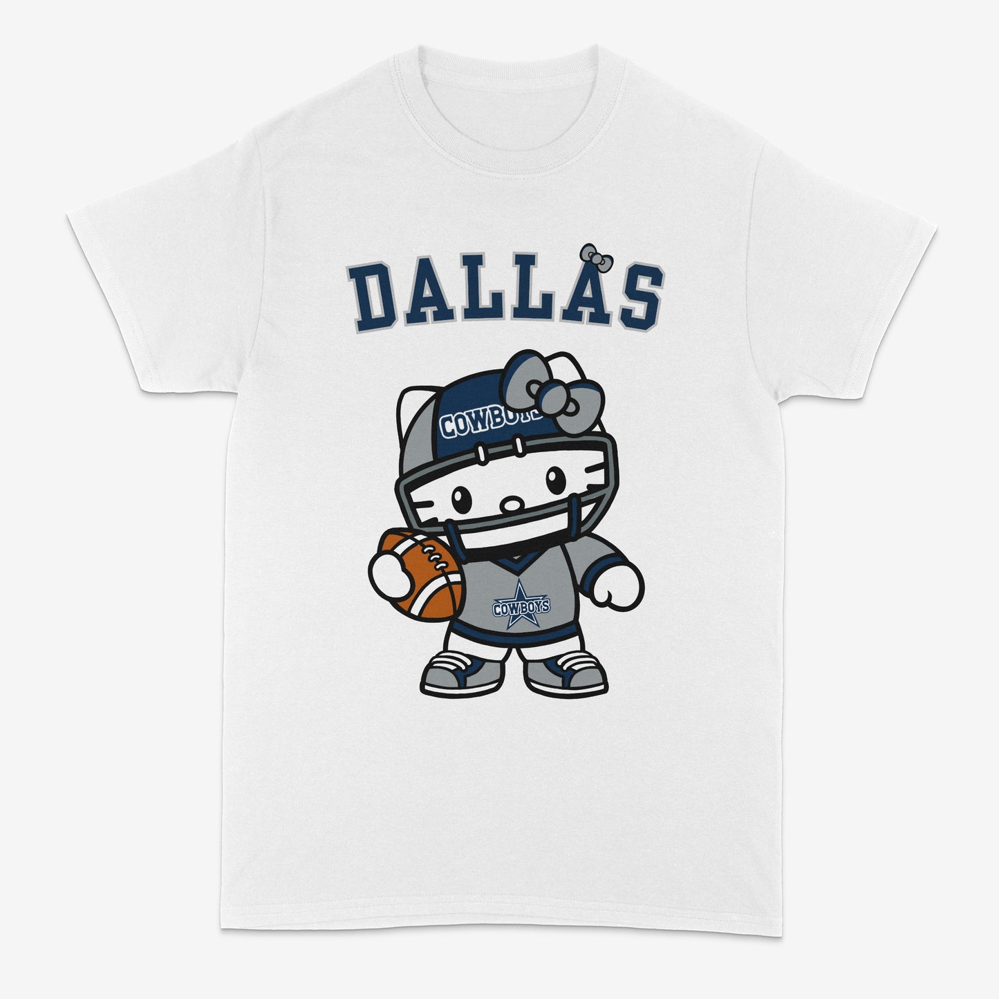 Dallas Cowboys | NFL shirt | Custom graphic | Hello Kitty shirt | Anime inspired