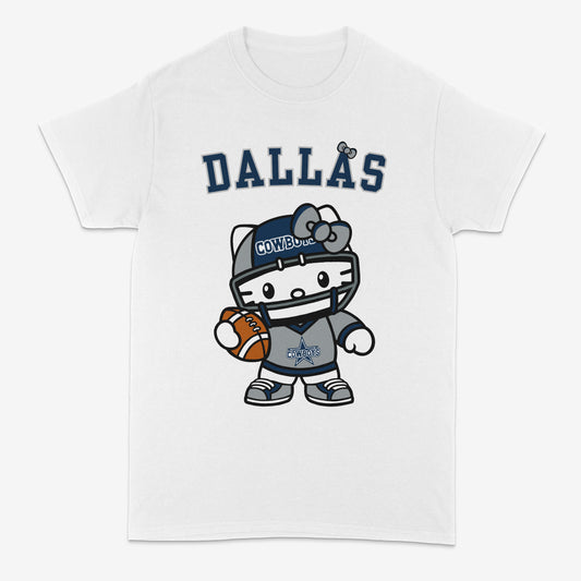 Dallas Cowboys | NFL shirt | Custom graphic | Hello Kitty shirt | Anime inspired