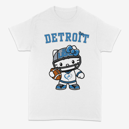 Detroit Lions | Hello Kitty Shirt | Custom graphic | NFL | Sports shirt | Custom shirt