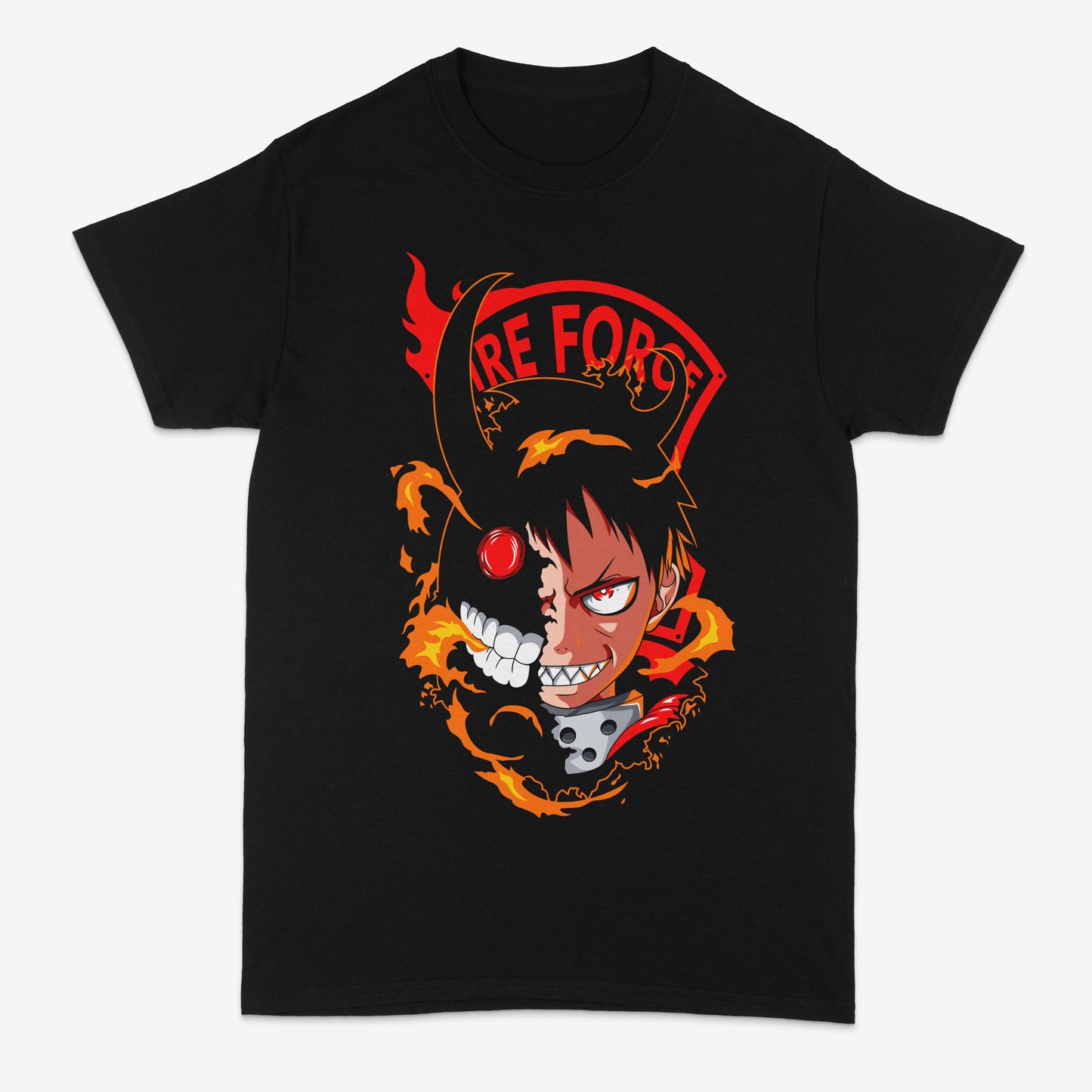 Fire Force shirt | Streetwear | Fire station number 8 | Unisex |