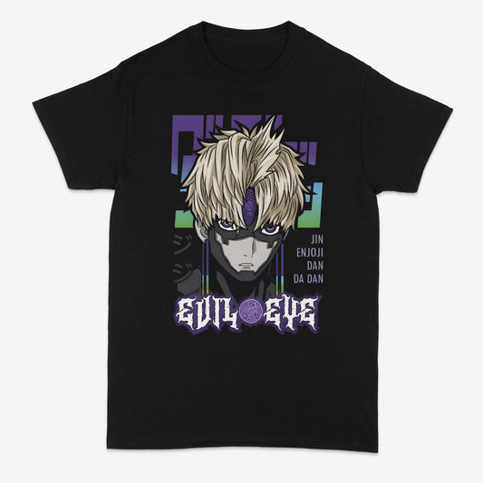 Evil eye streetwear shirt | Graphic design | Dandadan | Big face design | Unisex |