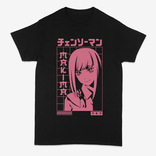 Makima shirt  | CSM | Chainsaw man | Reze Arc | Anime | Denji | Power | Aki | Bomb | Reze