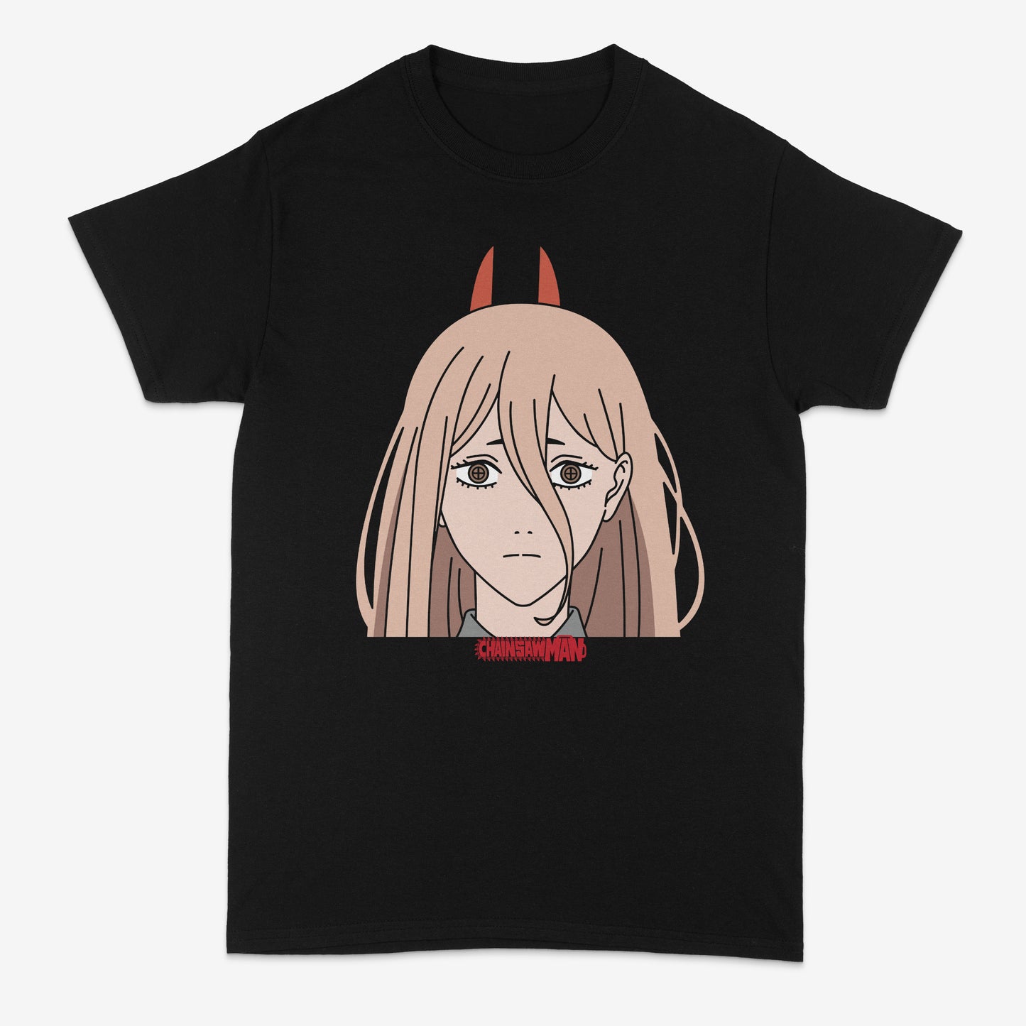 Power big face shirt | CSM | Chainsaw man | Reze Arc | Anime | Denji | Power | Aki | Bomb | Reze