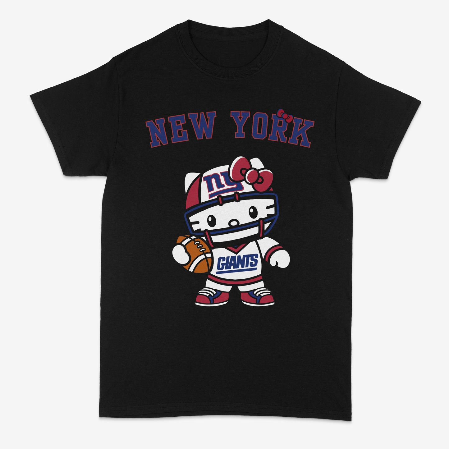 New York Giants | Hello Kitty | Custom graphic shirt | Custom shirt | DTF print | DTF quality