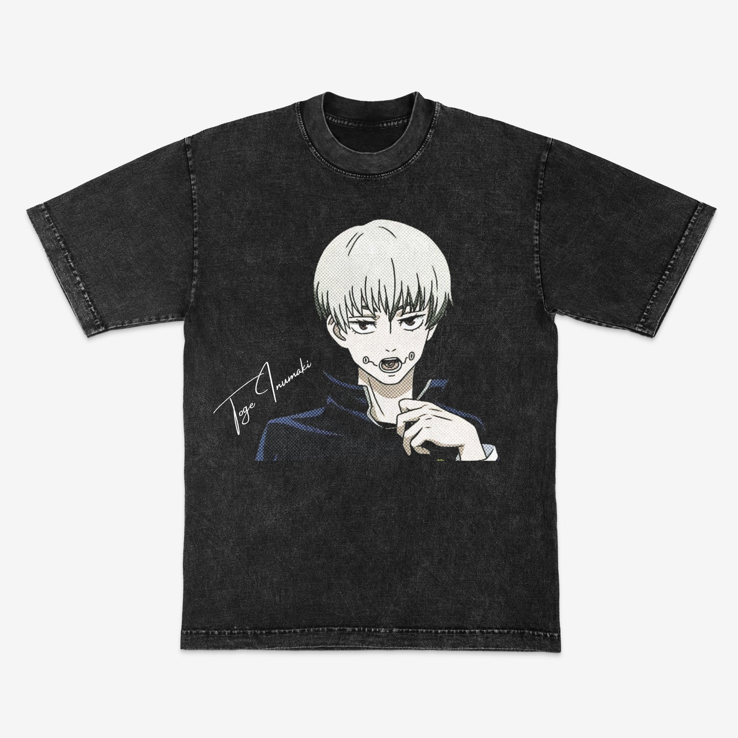 Toge Inunaki | JJK | Jujutsu Kaisen | Streetwear | Mineral wash shirt | Heavyweight