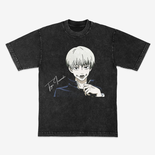 Toge Inunaki | JJK | Jujutsu Kaisen | Streetwear | Mineral wash shirt | Heavyweight