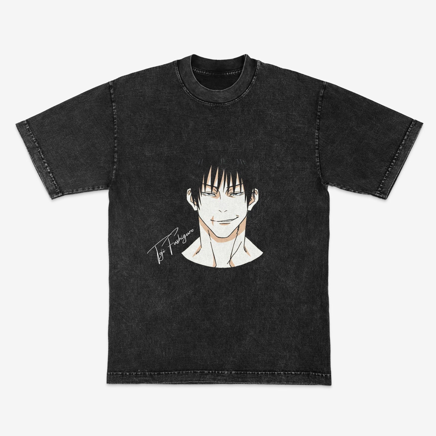 Toji Fushiguro | JJK | Jujutsu Kaisen | Streetwear | Mineral wash shirt | Heavyweight