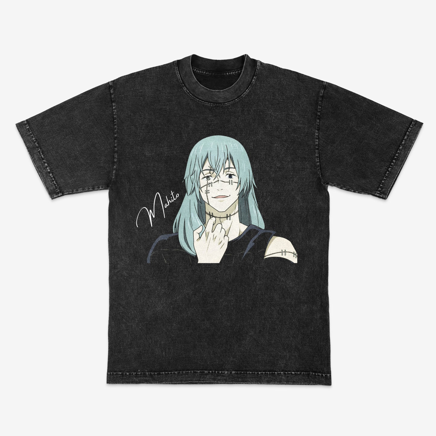 Mahito | JJK | Jujutsu Kaisen | Streetwear | Mineral wash shirt | Heavyweight