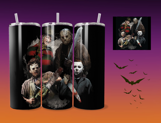 All Eyes on Slashers | Halloween | Horror cup | Portait of slashers | Michael Myers | Slashers | Friday the 13th
