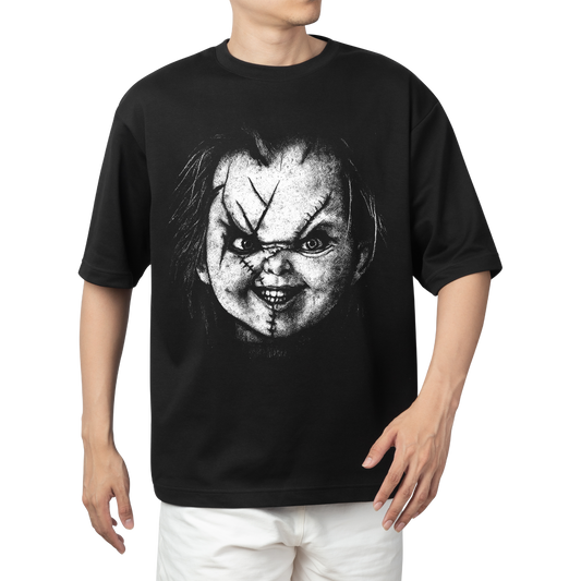 Chucky inspired t shirt | Halloween shirt | Custom Shirt | Wanna play | Chucky | Big face shirt